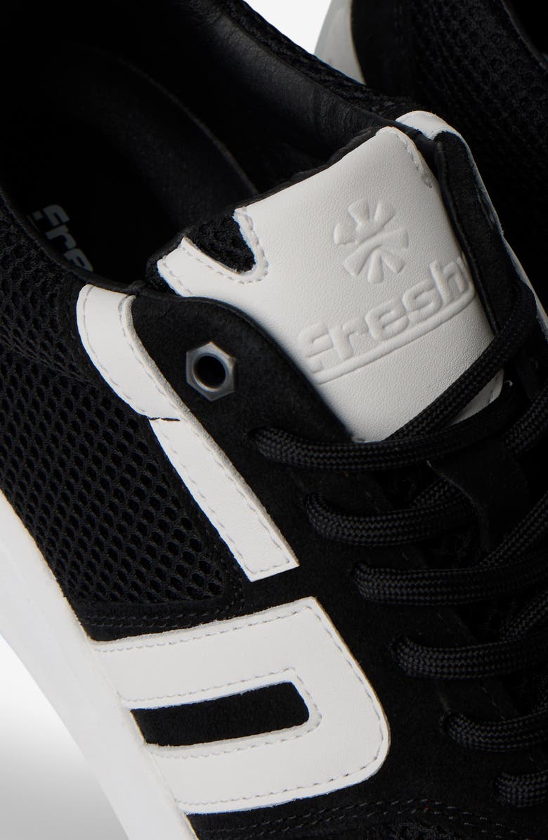 Freshy Brites+ Signature Series Sneaker, Alternate, color, Black/White