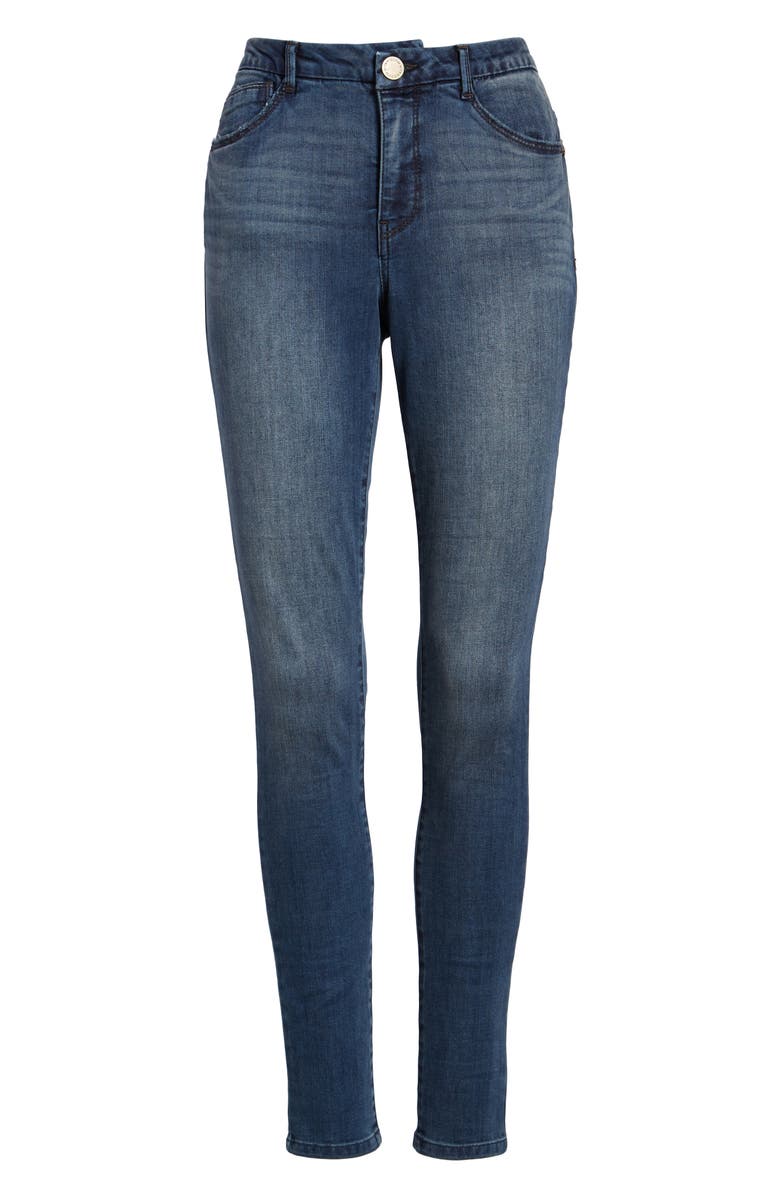 Wit & Wisdom Ab-Solution High Waist Skinny Jeans, Alternate, color, 