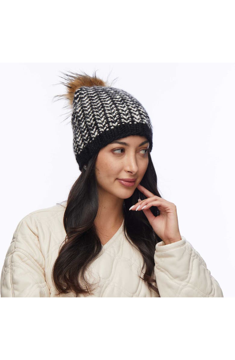 Lele Sadoughi Blacklist Foster Beanie, Alternate, color, Blacklist 001