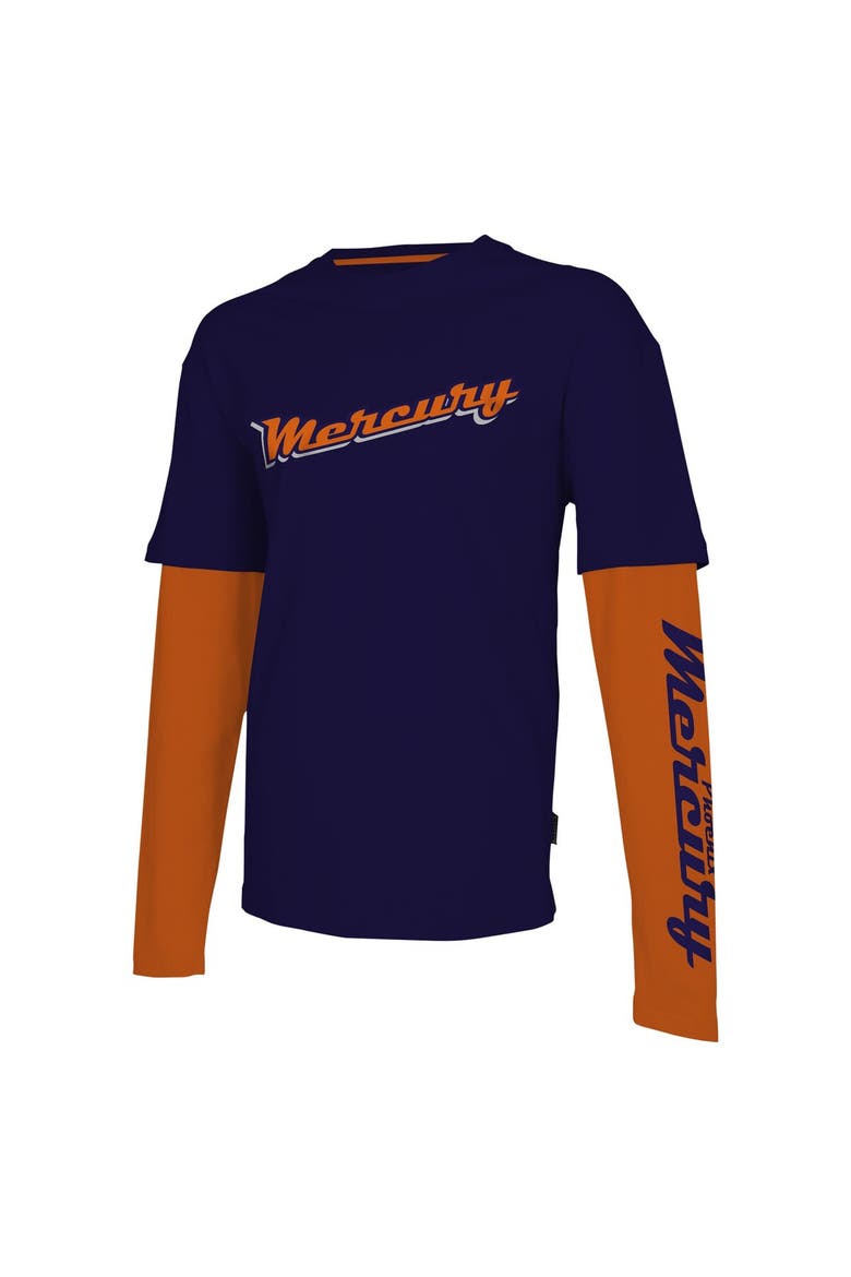 Unisex Stadium Essentials Purple Phoenix Mercury Spectator Long Sleeve T-Shirt, Alternate, color, Purple
