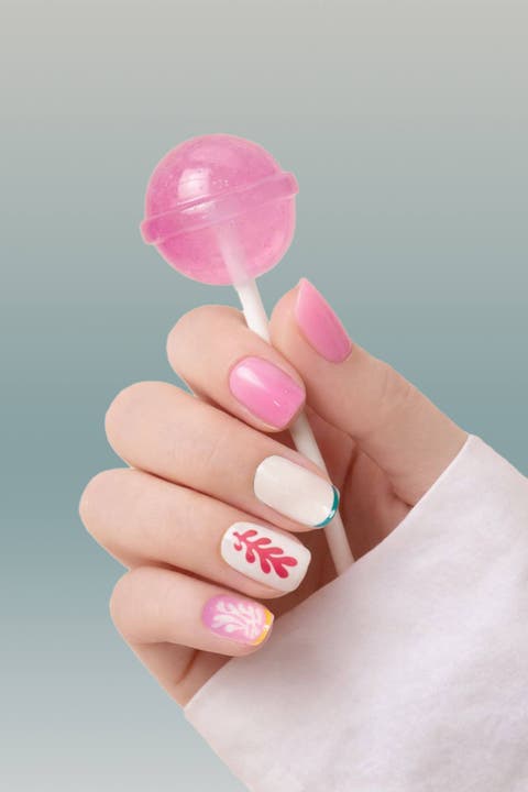Henri Matisse Square Snow Flowers Square Press on Nails