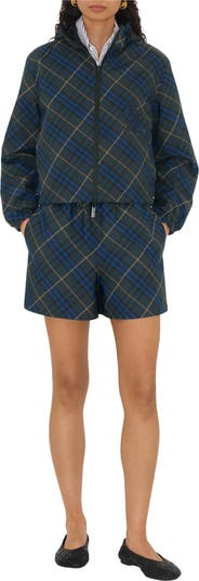 Burberry Reversible Check Hooded Jacket | Nordstrom