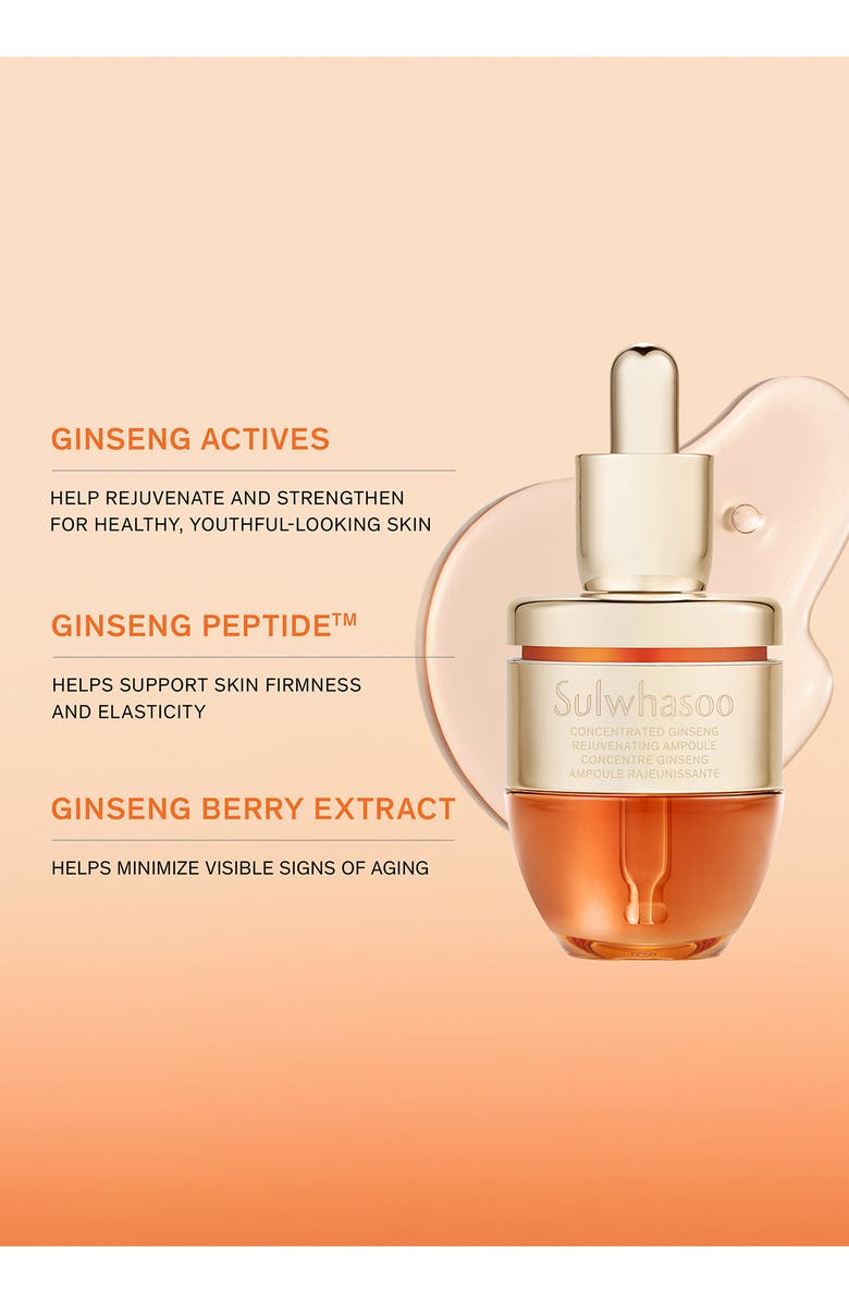 Sulwhasoo Concentrated Ginseng Rejuvenating Ampoule, Alternate, color,