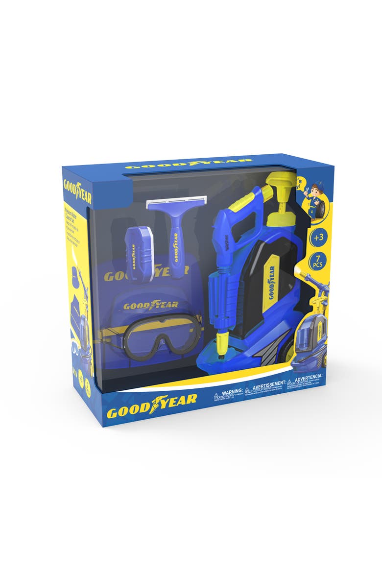 Water Pressure Car Cleaner Set, Main, color, Navy