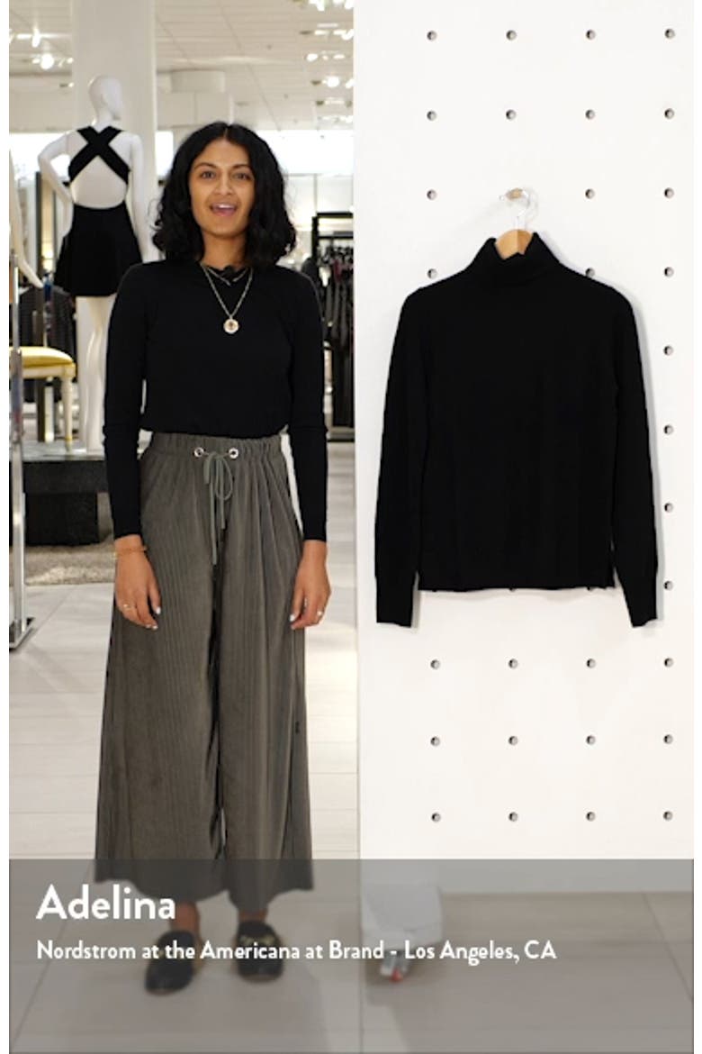Everyday Cashmere Turtleneck Sweater video