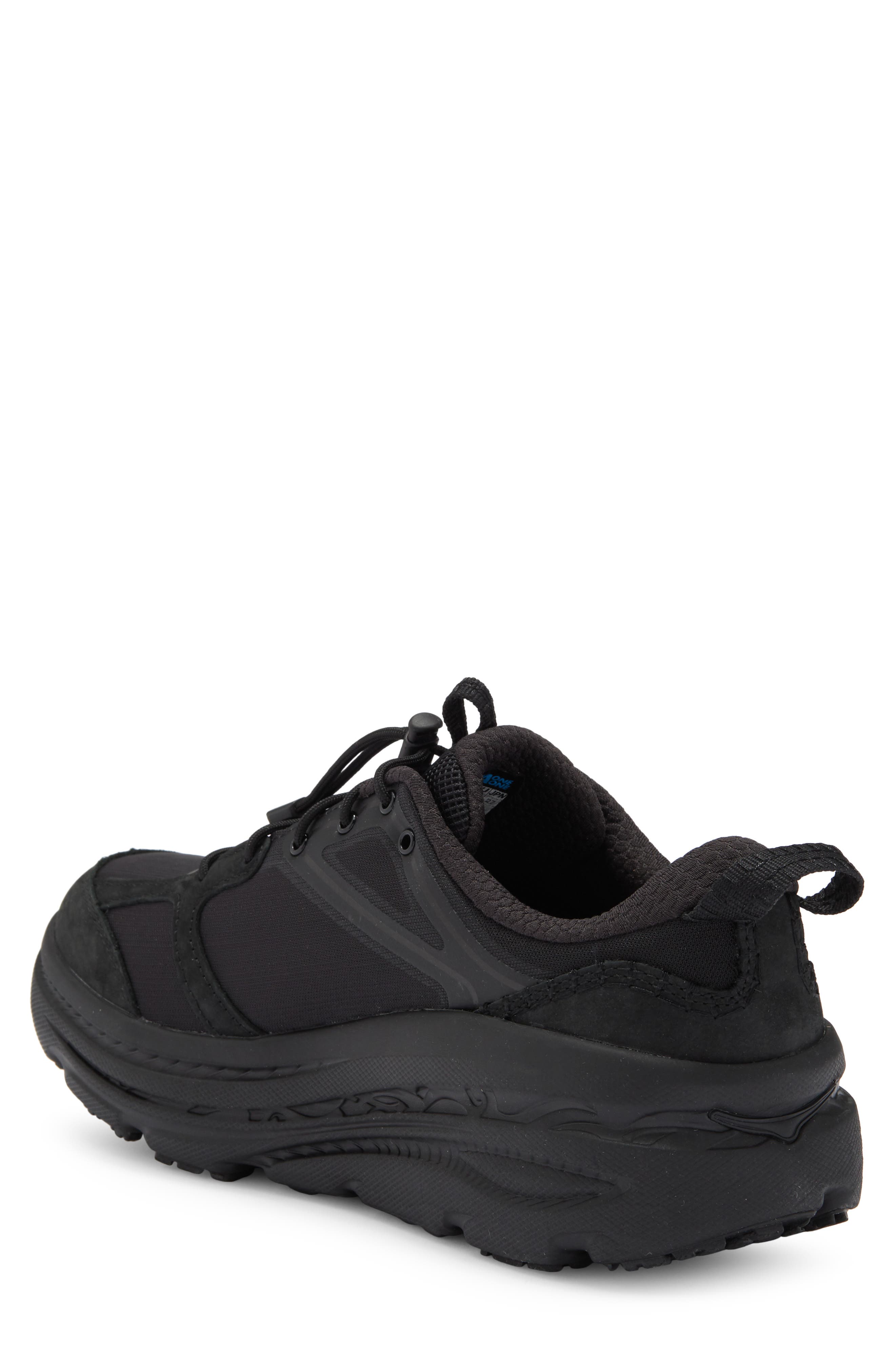 HOKA Bondi B3LS Sneaker, Alternate, color, Black / Carbon Black