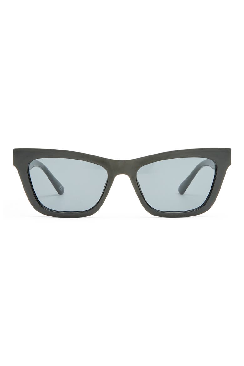 Amplitude 52mm Cat Eye Sunglasses, Main, color, BLACK / SMOKE MONO