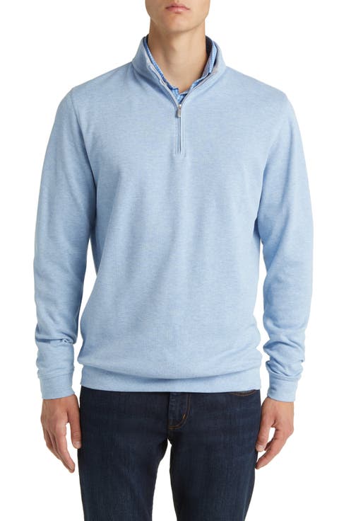 Comfort Interlock Quarter Zip Pullover