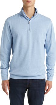Peter Millar Comfort Interlock Quarter Zip Pullover