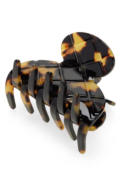 Quilted Small Claw Clip