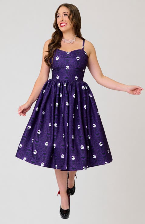 Capelet Swing Dress