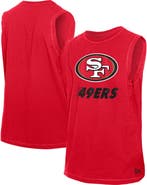 New Era Men's New Era  Scarlet San Francisco 49ers Leisure Collection Tank Top