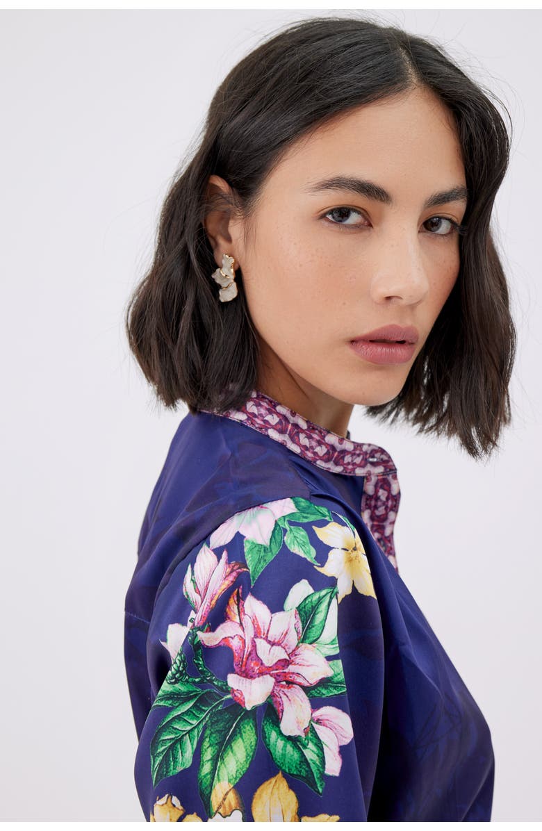 RAISHMA Kiara Navy Dress, Alternate, color, Navy