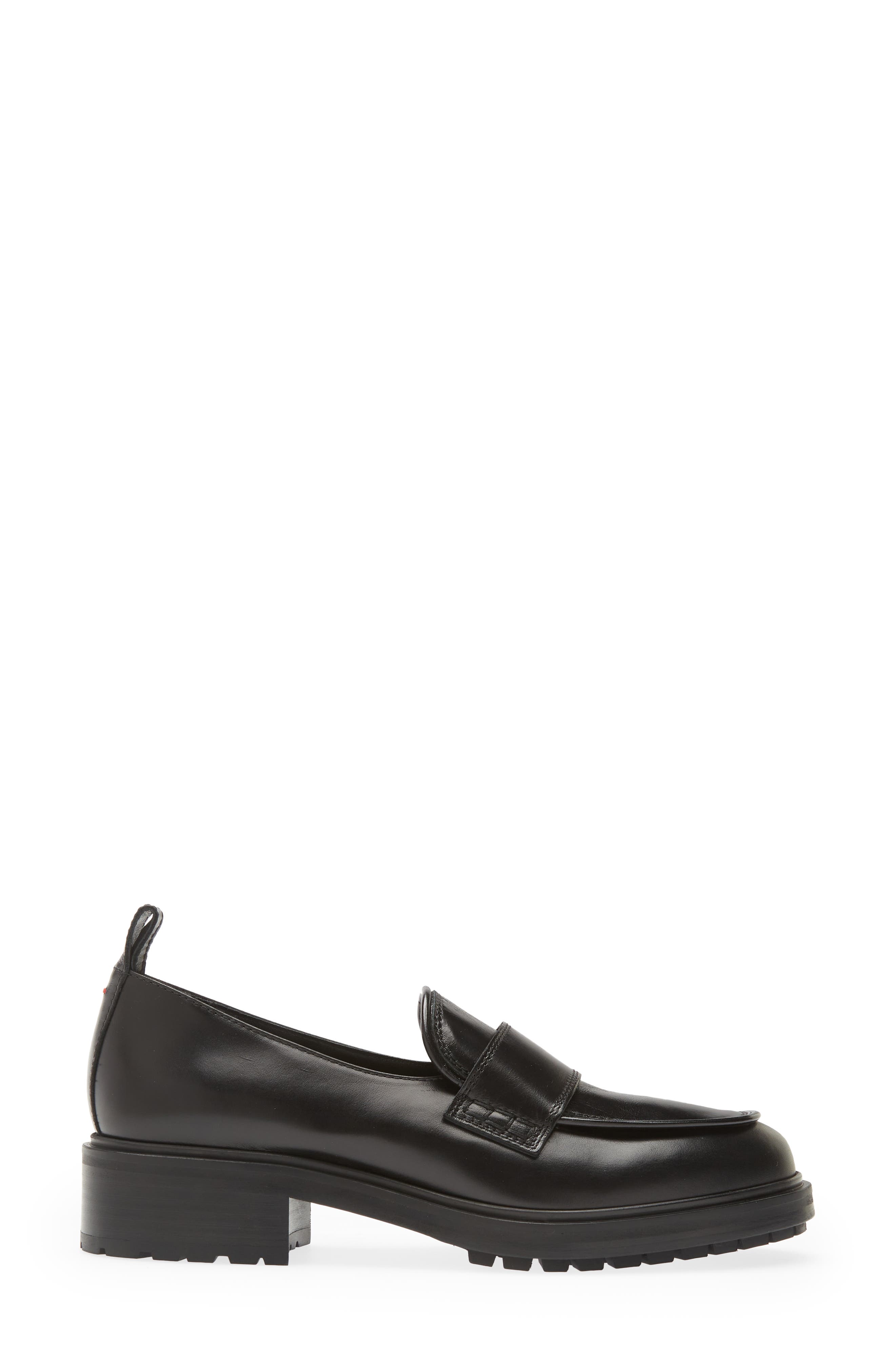 aeyde Ruth Lug Sole Platform Loafer, Alternate, color, 