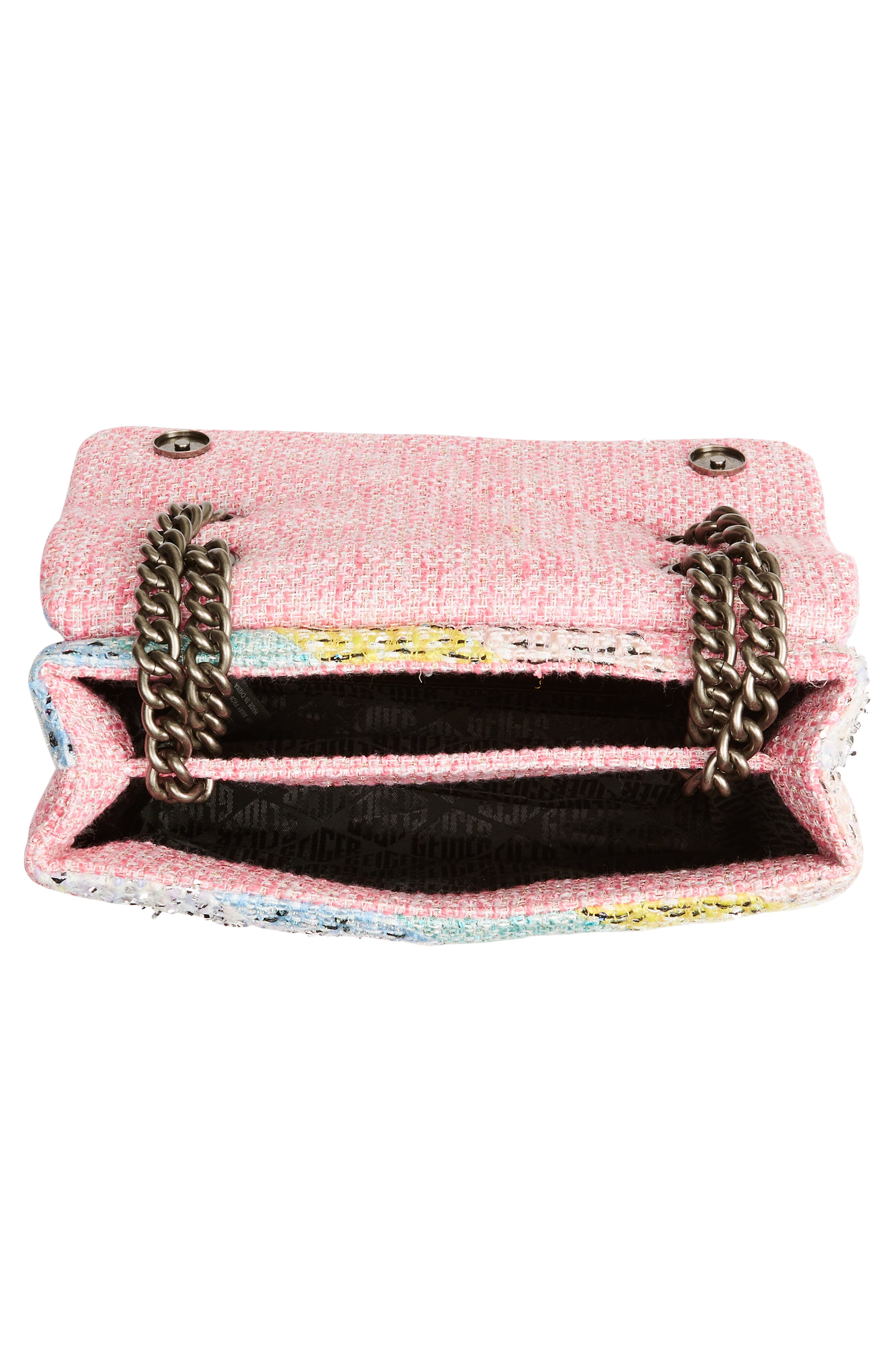 Kurt Geiger London Brixton Tweed Lock Shoulder Bag | Nordstromrack