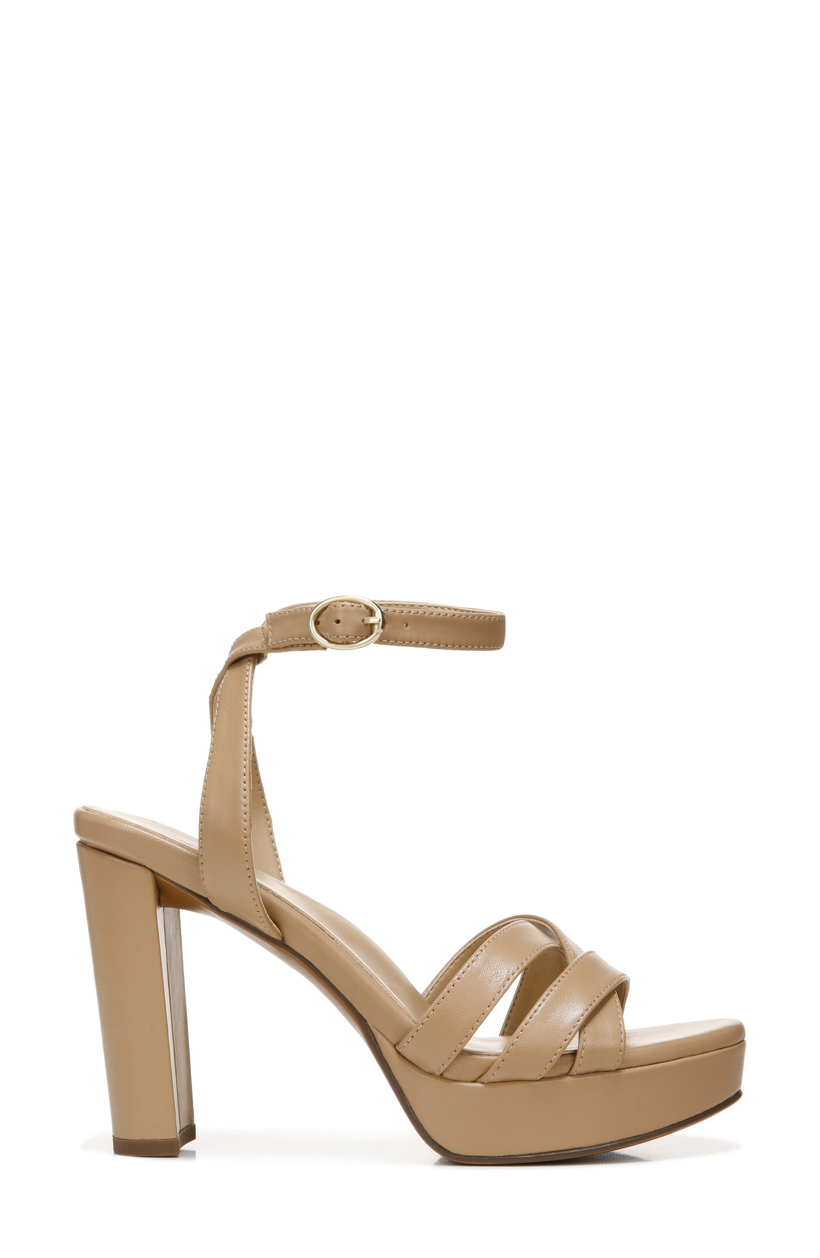 Naturalizer Mallory Ankle Strap Platform Sandal, Alternate, color, 