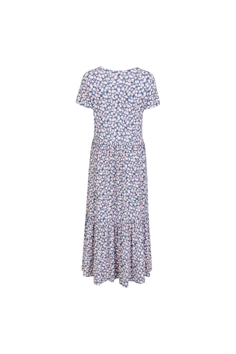 Sardinia Flowers Tiered Dress, Alternate, color, Gray