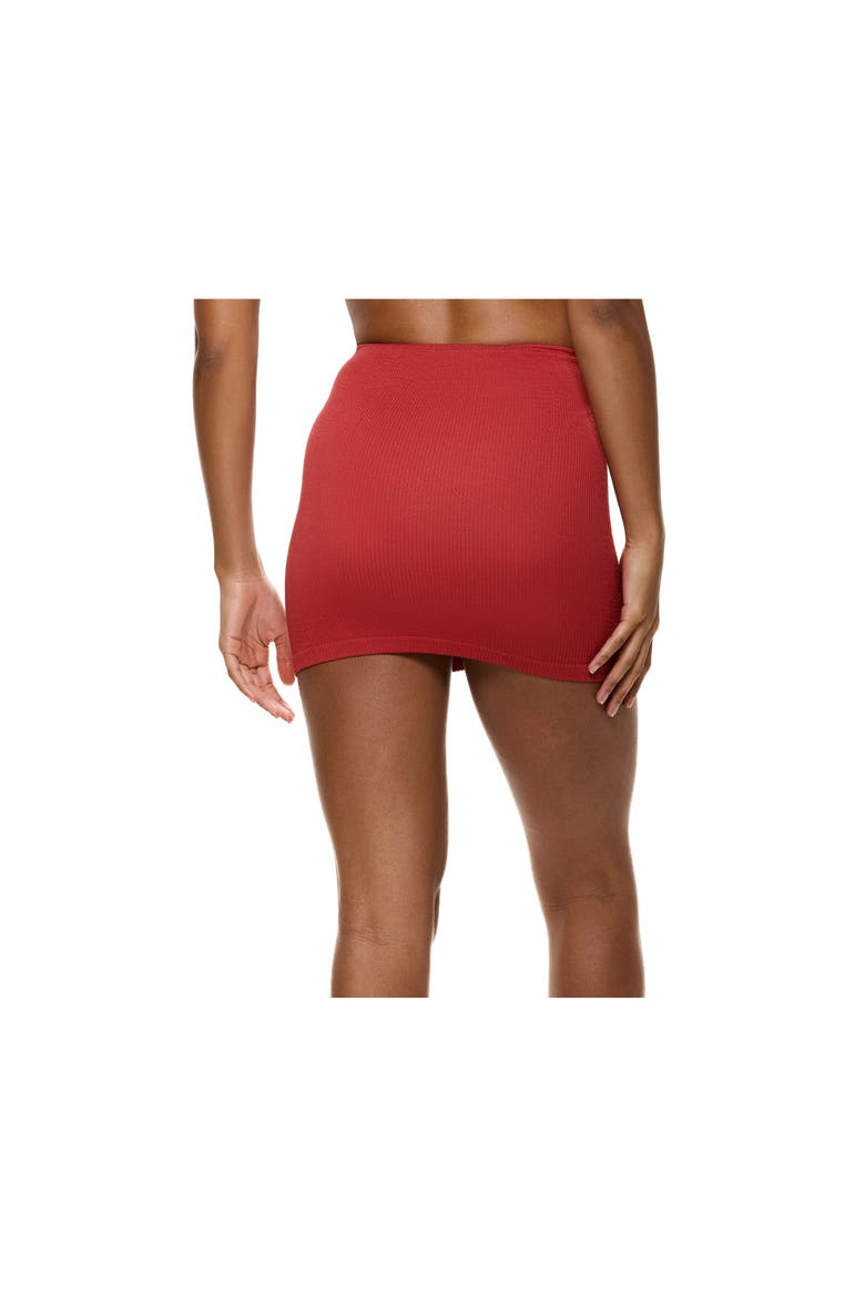 Tubular Swim Skirt/ Tube Top, Alternate, color, Paprika