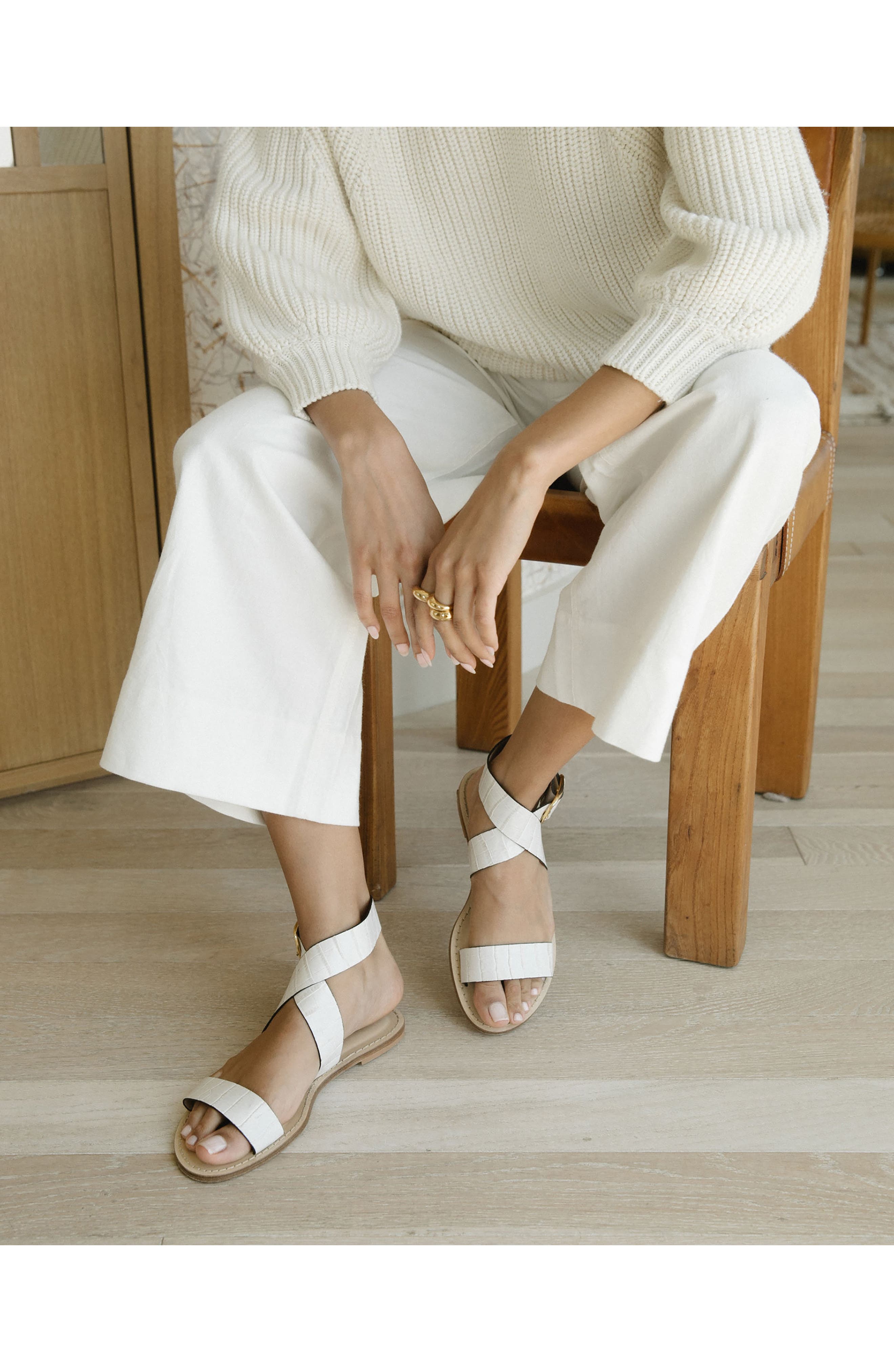 AMANU Style 14 Virunga Ankle Strap Sandal, Alternate, color, 