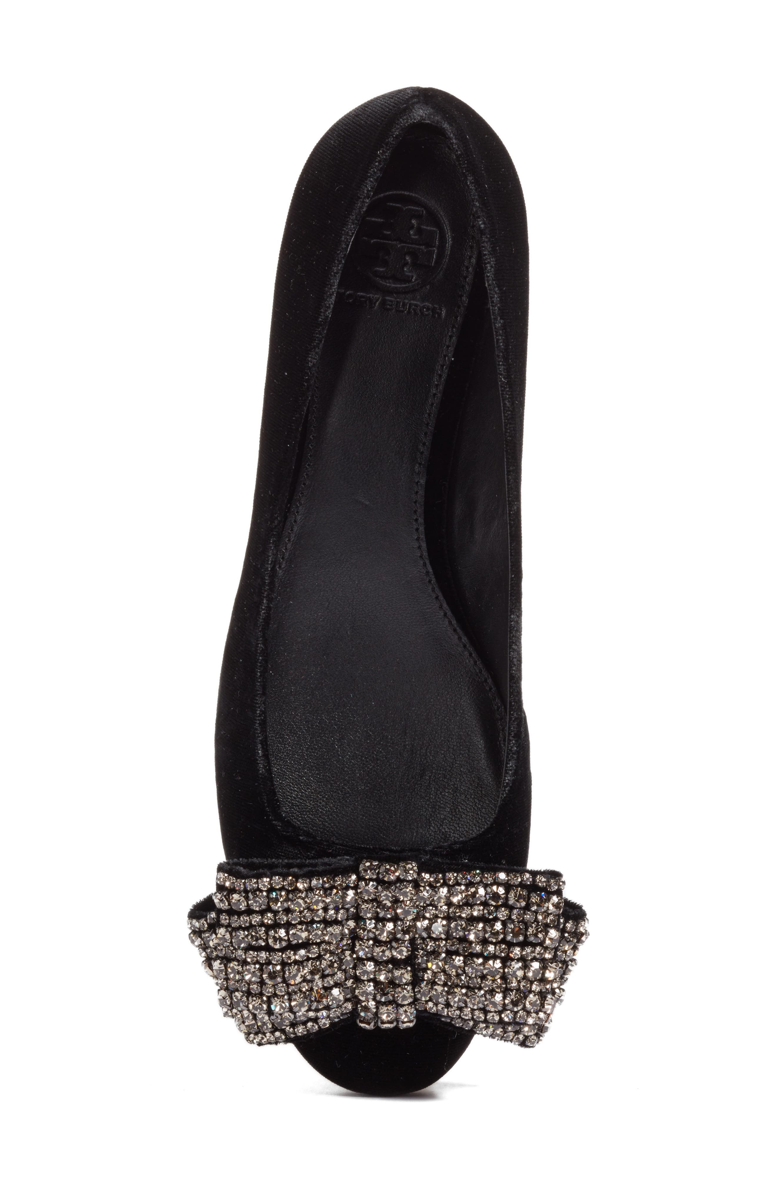 Tory Burch Josephine Embellished Bow Pump, Alternate, color, 