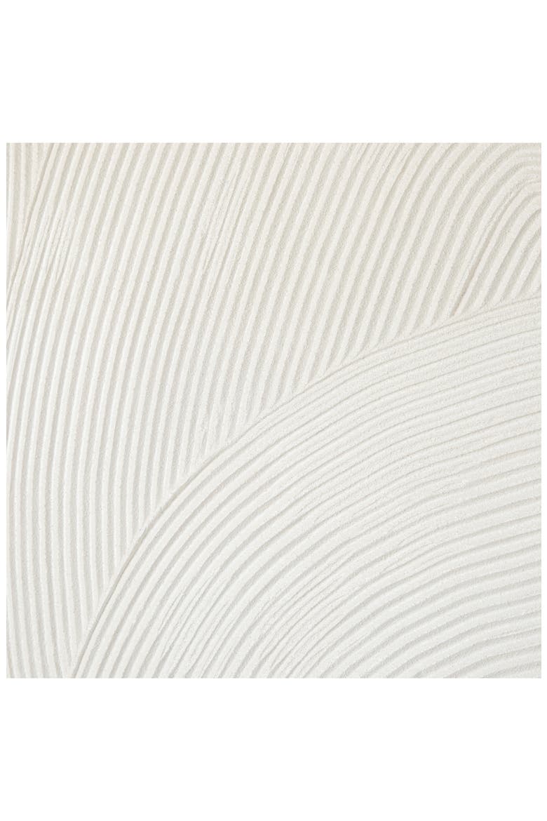 Abstract Canvas Framed Wall Art, Alternate, color, WHITE