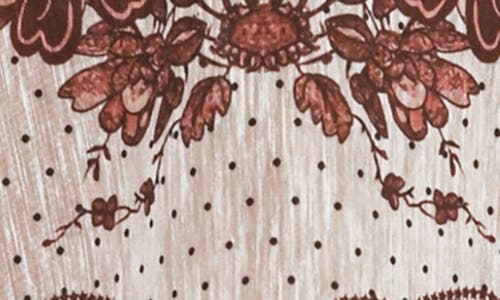 Adelyn Rae Abigail Placed Print Minidress In Multi