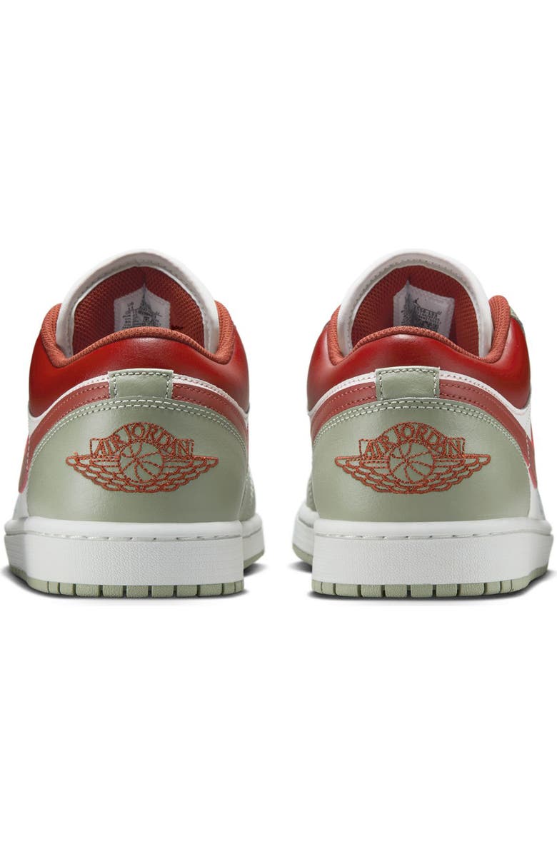 Nike Air Jordan 1 Low Sneaker, Alternate, color, Sail/ Jade Horizon