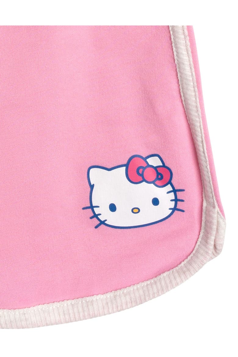 2-Piece T-Shirt and Pants Set, Alternate, color, Pink Oatmeal Heather