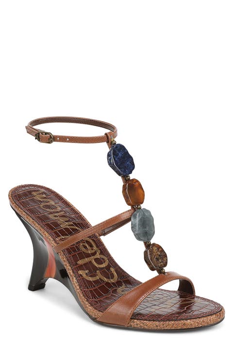 Massey Ankle Strap Wedge Sandal (Women)