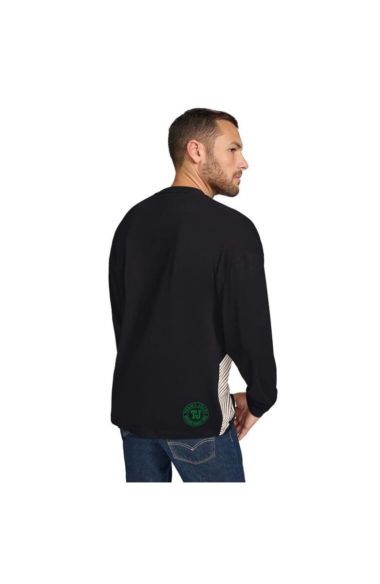 TOMMY JEANS Men's Tommy Jeans Black Boston Celtics Lucas Long Sleeve T-Shirt, Alternate, color, Black