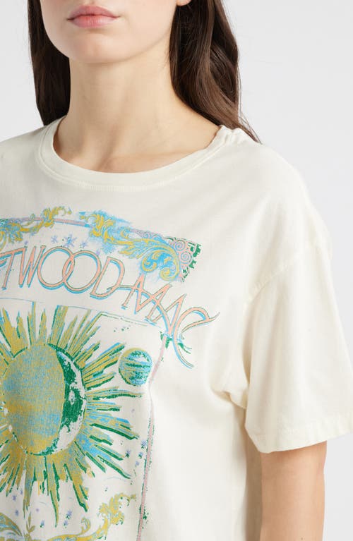 Daydreamer Fleetwood Mac Dreams Cotton Graphic T-shirt In Stone Vintage