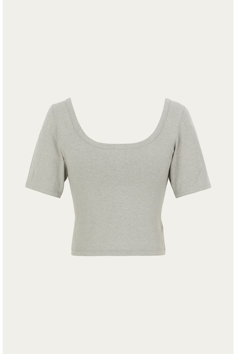 Classics Squareneck T-Shirt, Alternate, color, gray