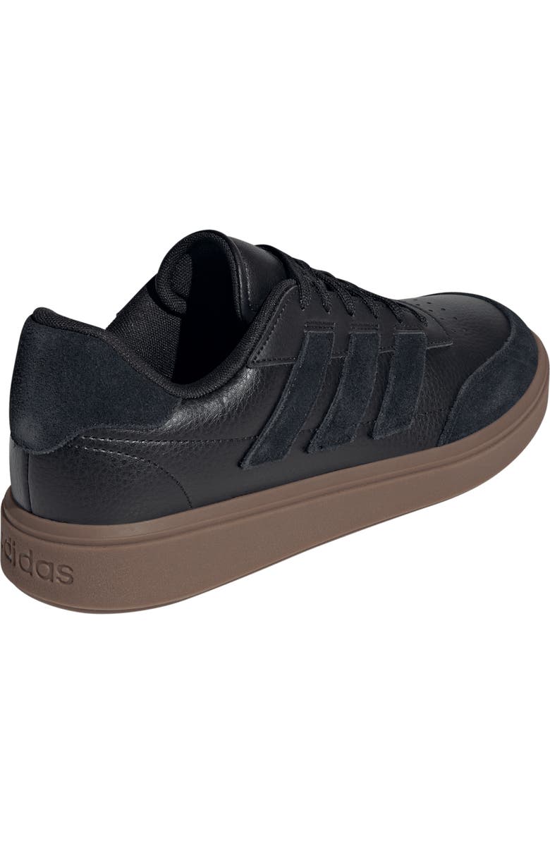 adidas Courtblock Sneaker, Alternate, color, Black/ Core Black/ Grey 6