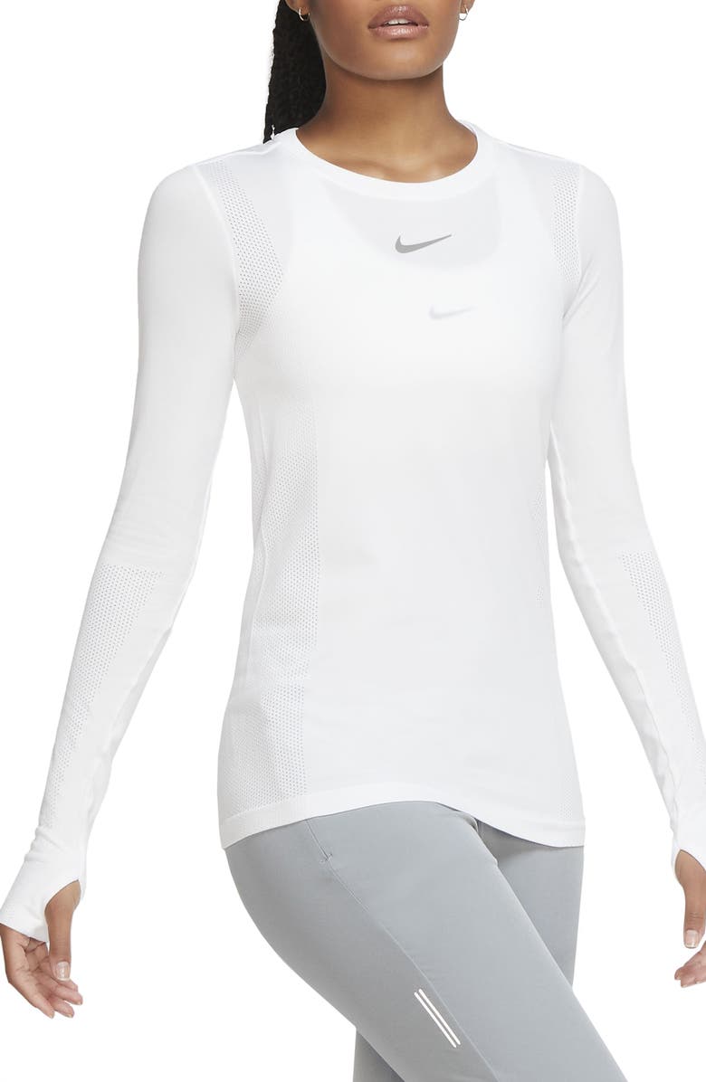 Nike Infinite Dri-FIT Long Sleeve Top, Main, color, 