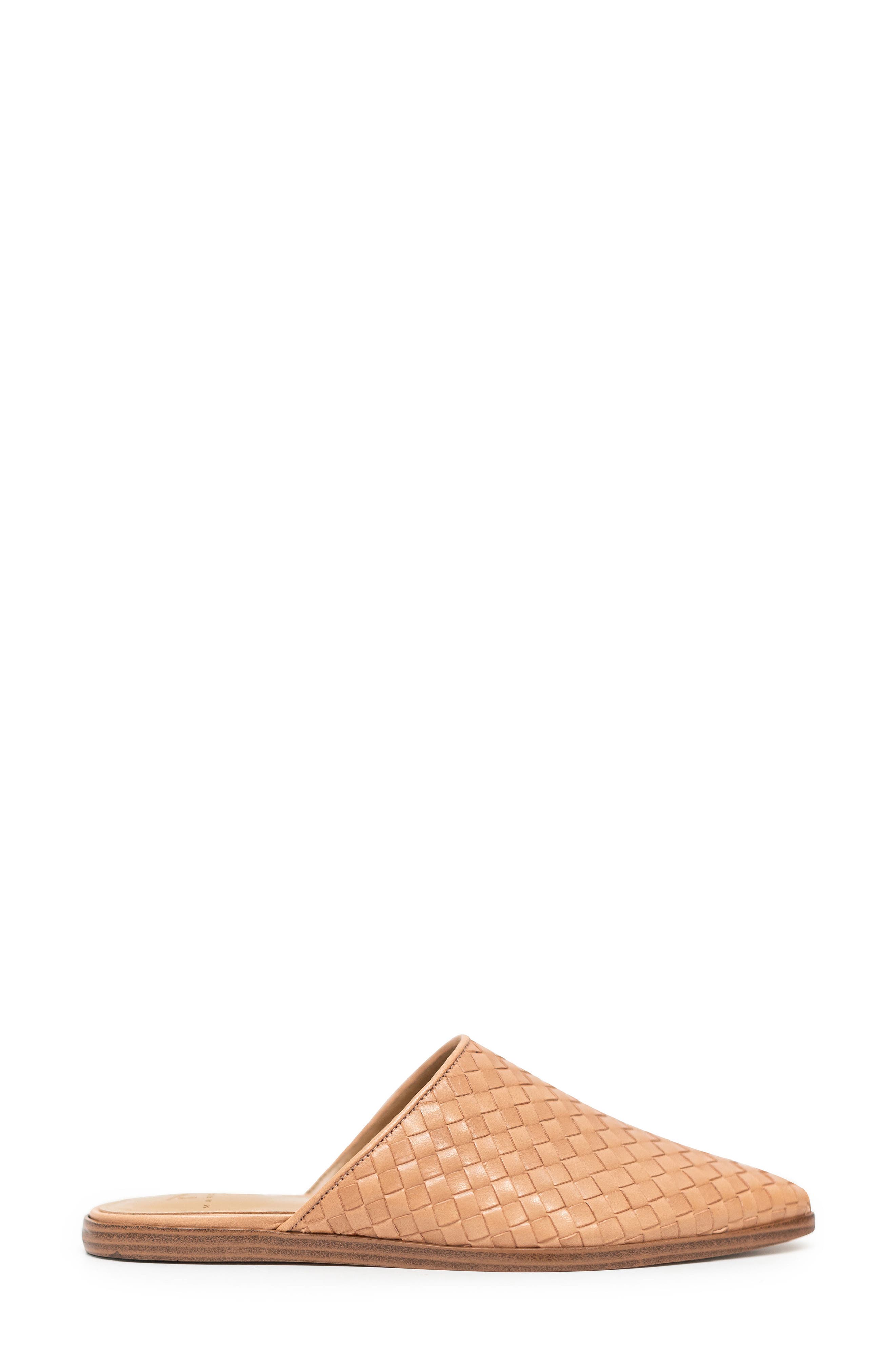 Garren Pointed Toe Mule, Alternate, color, MEDIUM NATURAL LEATHER