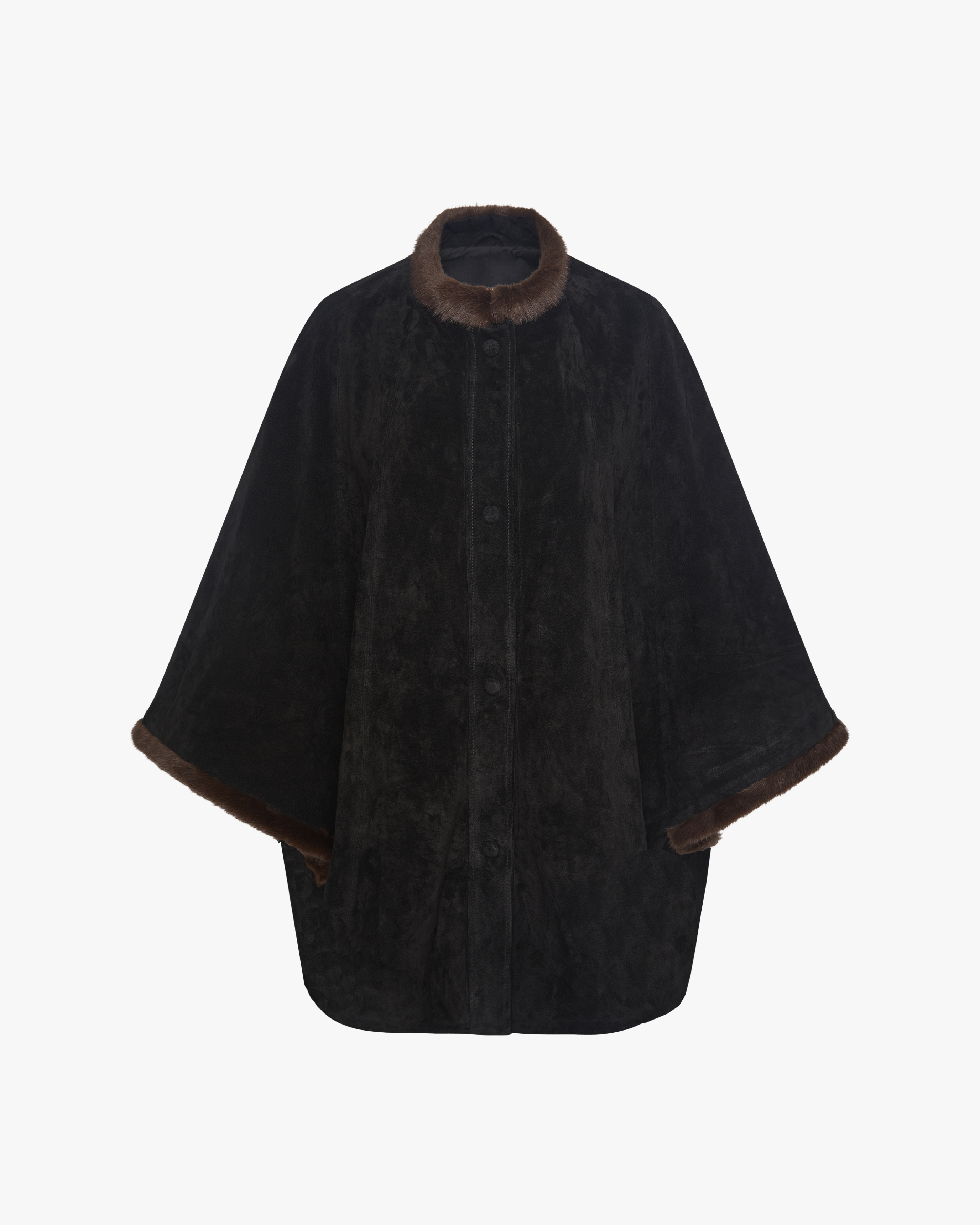 Premium Suede Poncho - image 2