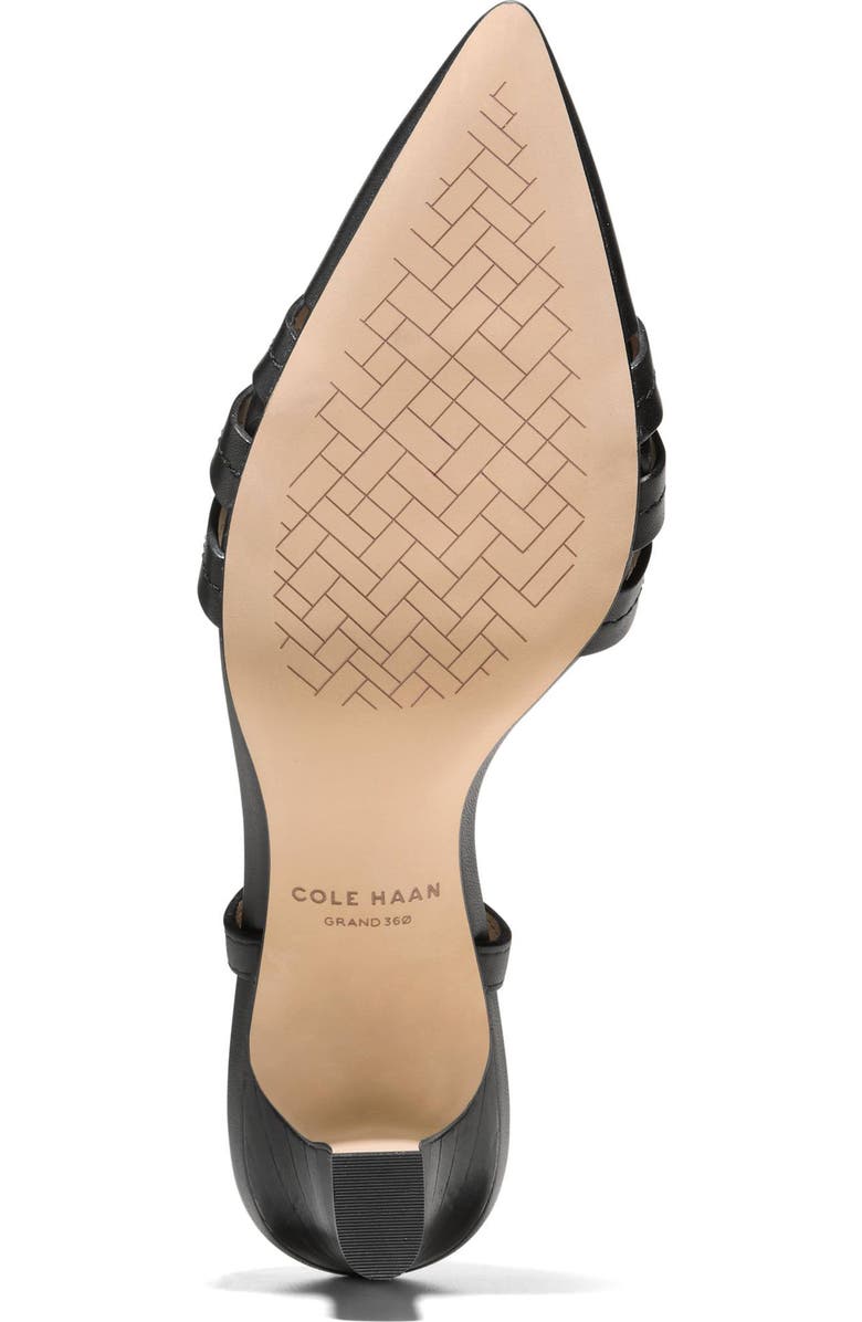 Cole Haan Mylah Slingback Pump, Alternate, color, Black Leather