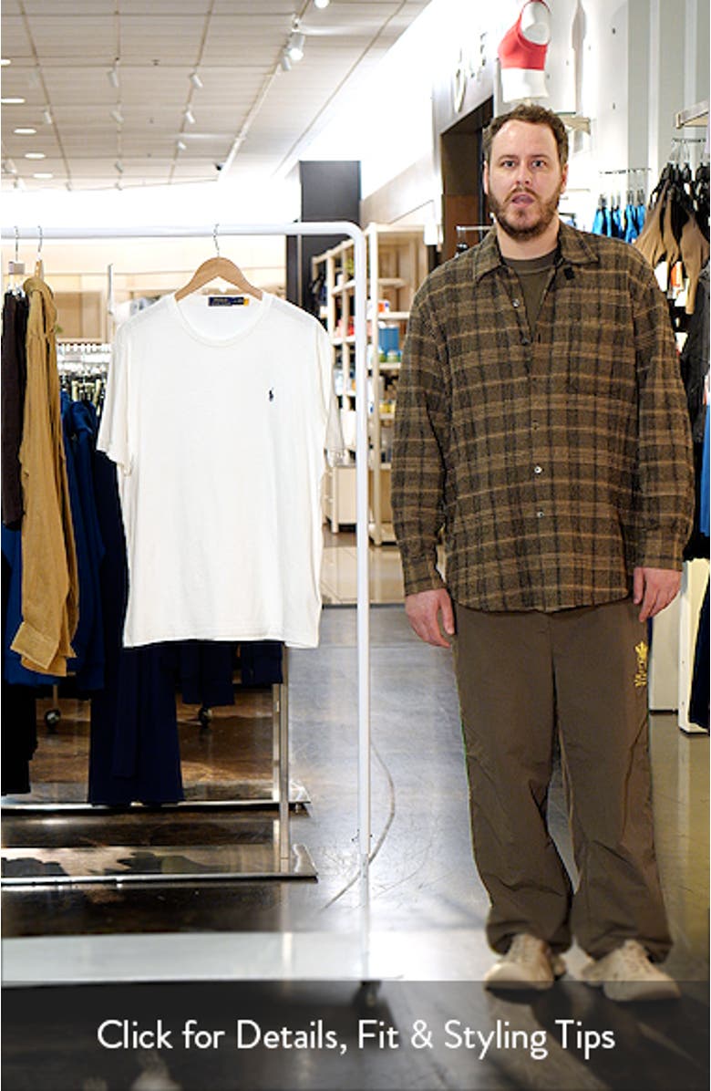 Standard Fit Cotton & Linen T-Shirt, sales video thumbnail