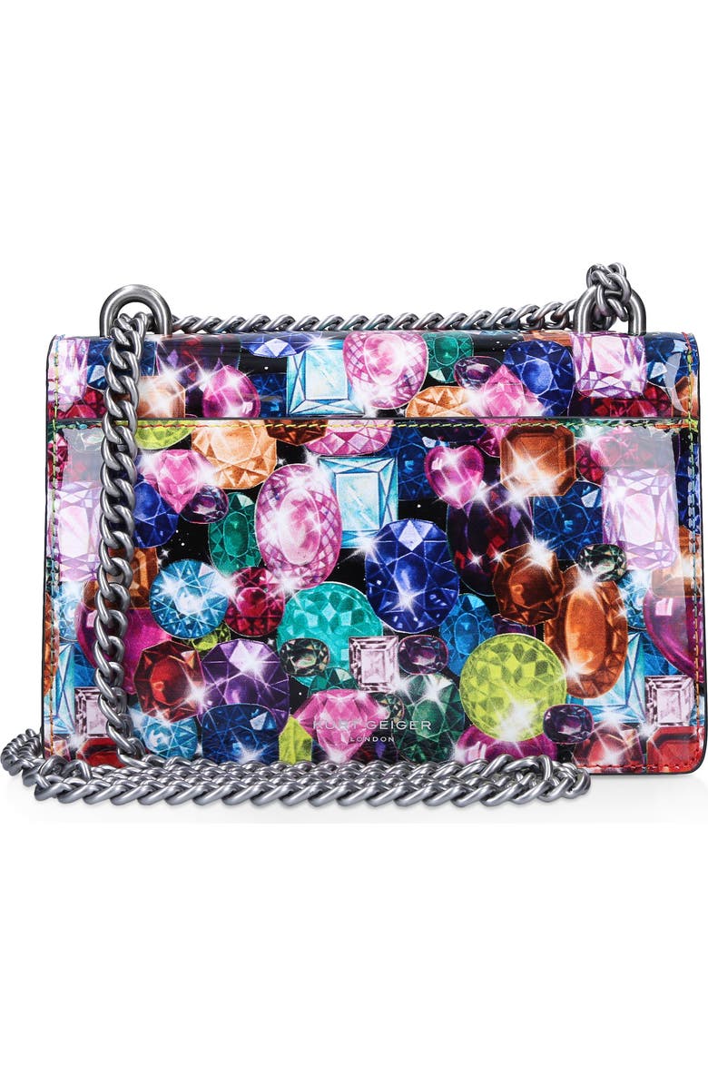 Kurt Geiger London Small Shoreditch Embellished Leather Crossbody Bag, Alternate, color,