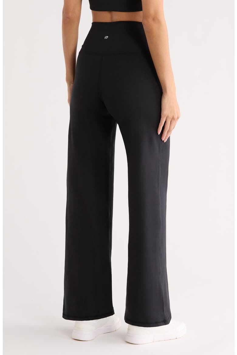 Lizzie Wide Leg Pants, Alternate, color, BLACK