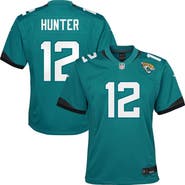 Nike Youth Nike Travis Hunter Teal Jacksonville Jaguars Team Game Jersey