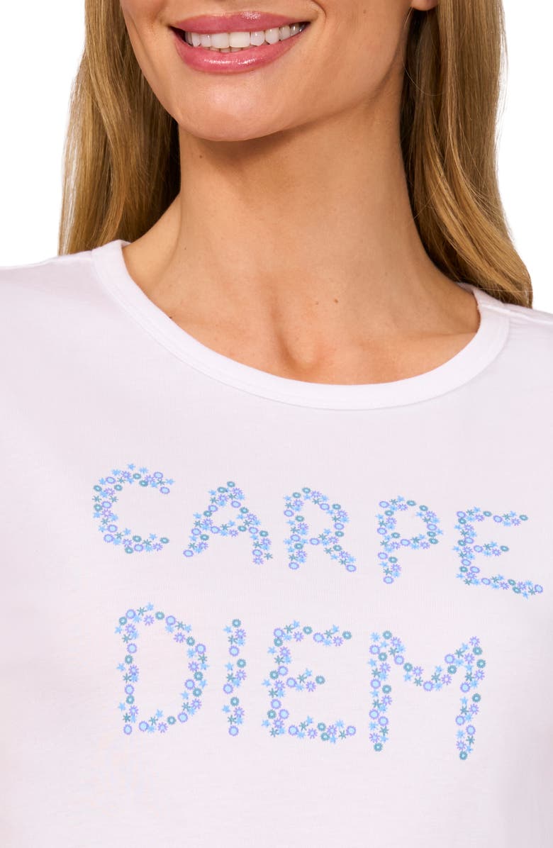 CeCe Carpe Diem Cotton T-Shirt, Alternate, color, 