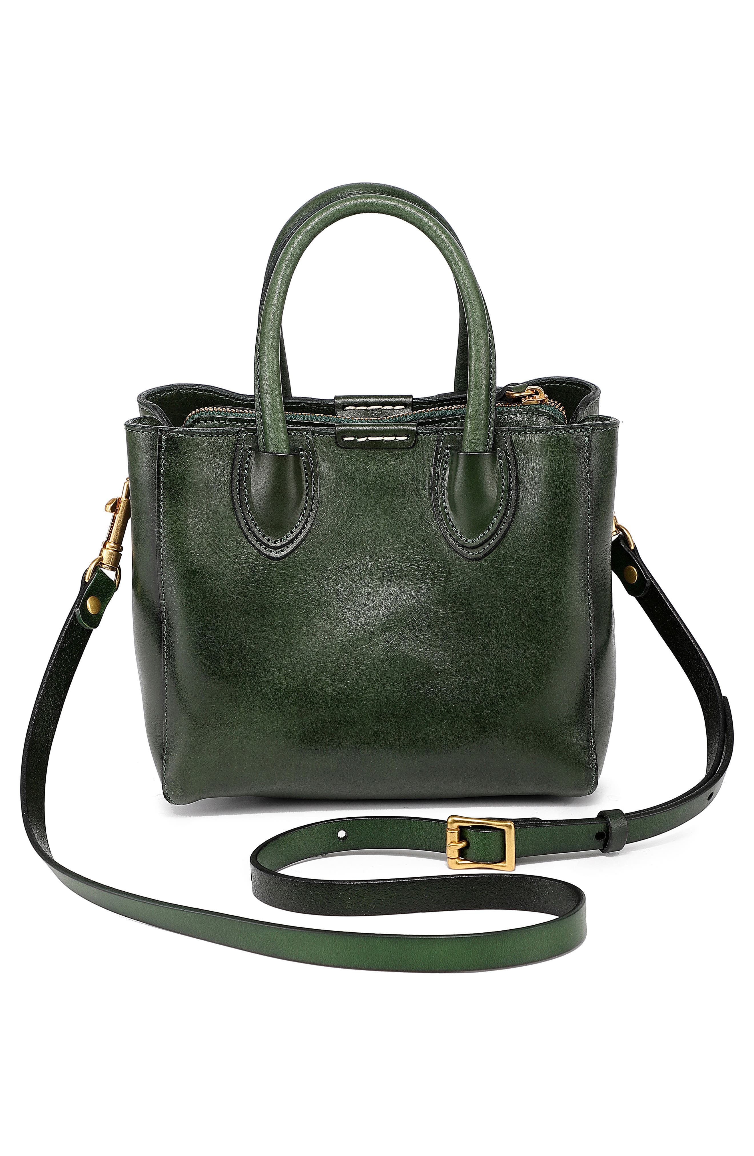 Dahlia Mini Tote Bag, Alternate, color, VINTAGEGREEN