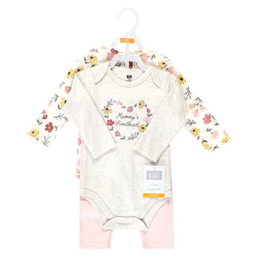Hudson Baby Cotton Bodysuit And Pant Set In Multi