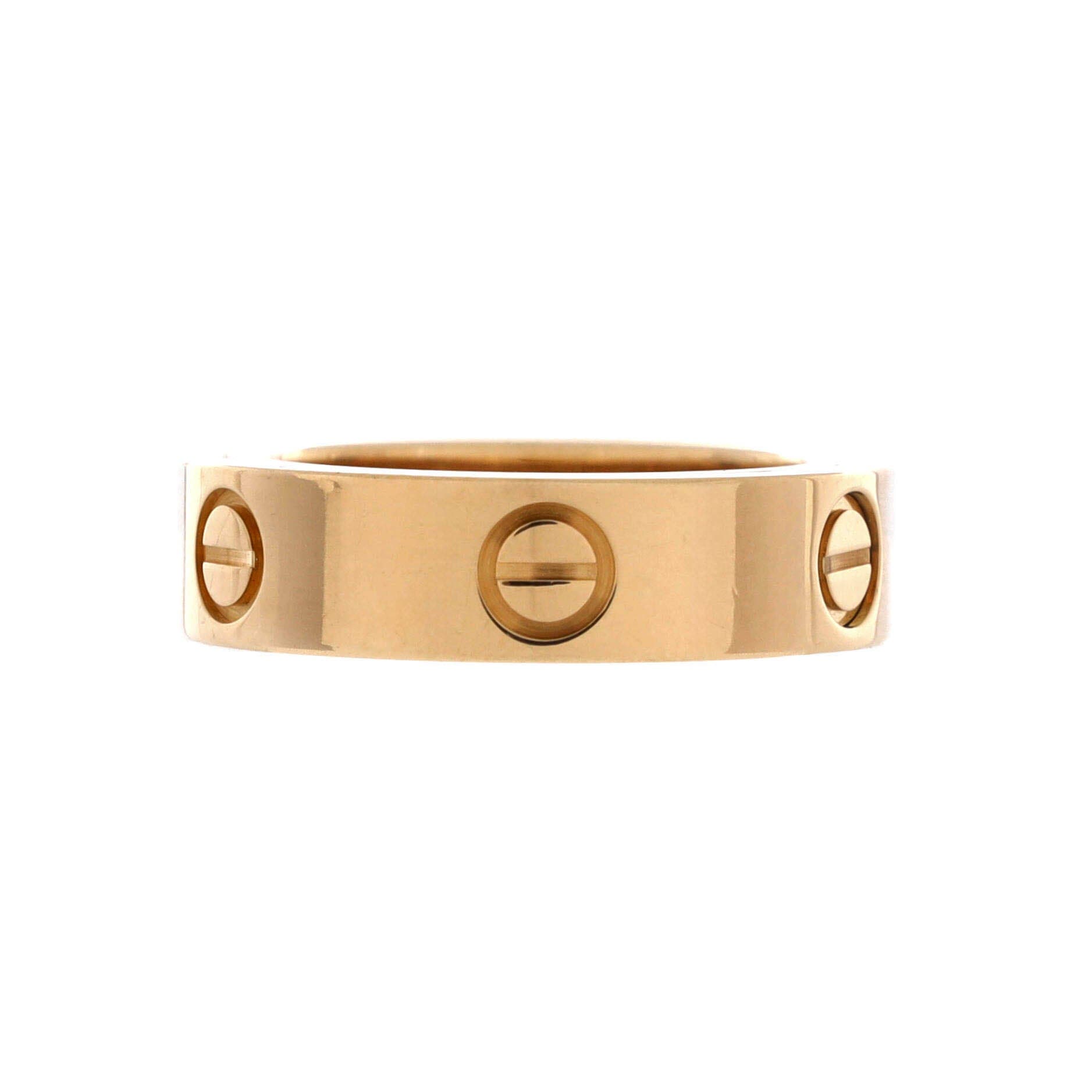 Astro LOVE Ring 18K Yellow Gold 5.5mm, Alternate, color, Metallic Gold