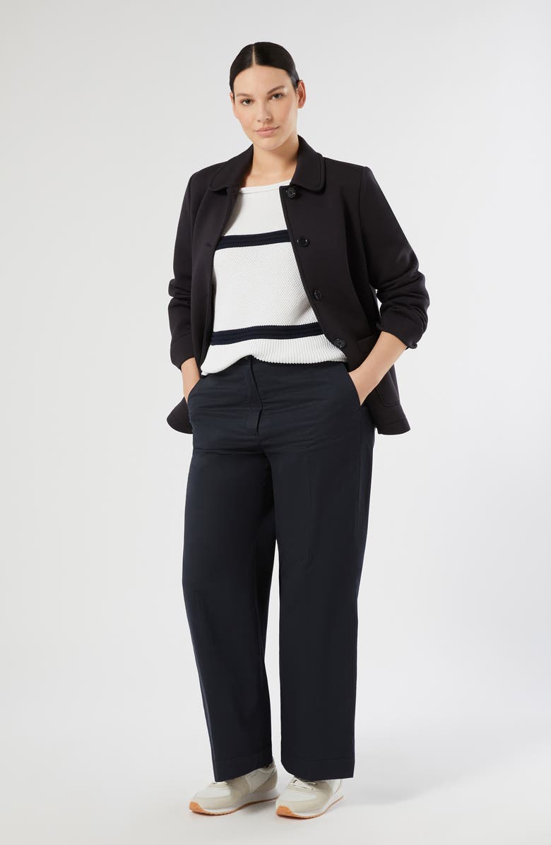 Marina Rinaldi Cresta Wide Leg Pants, Alternate, color, Midnight Blue