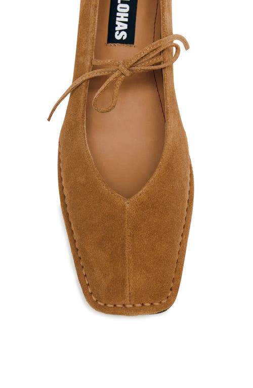 Alohas Sway Square Toe Ballet Flat In Multi