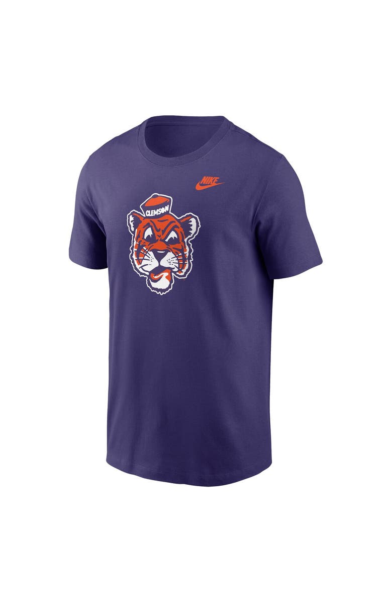 Nike Men's Nike Purple Clemson Tigers Legacy Alternate Logo T-Shirt, Alternate, color, Purple
