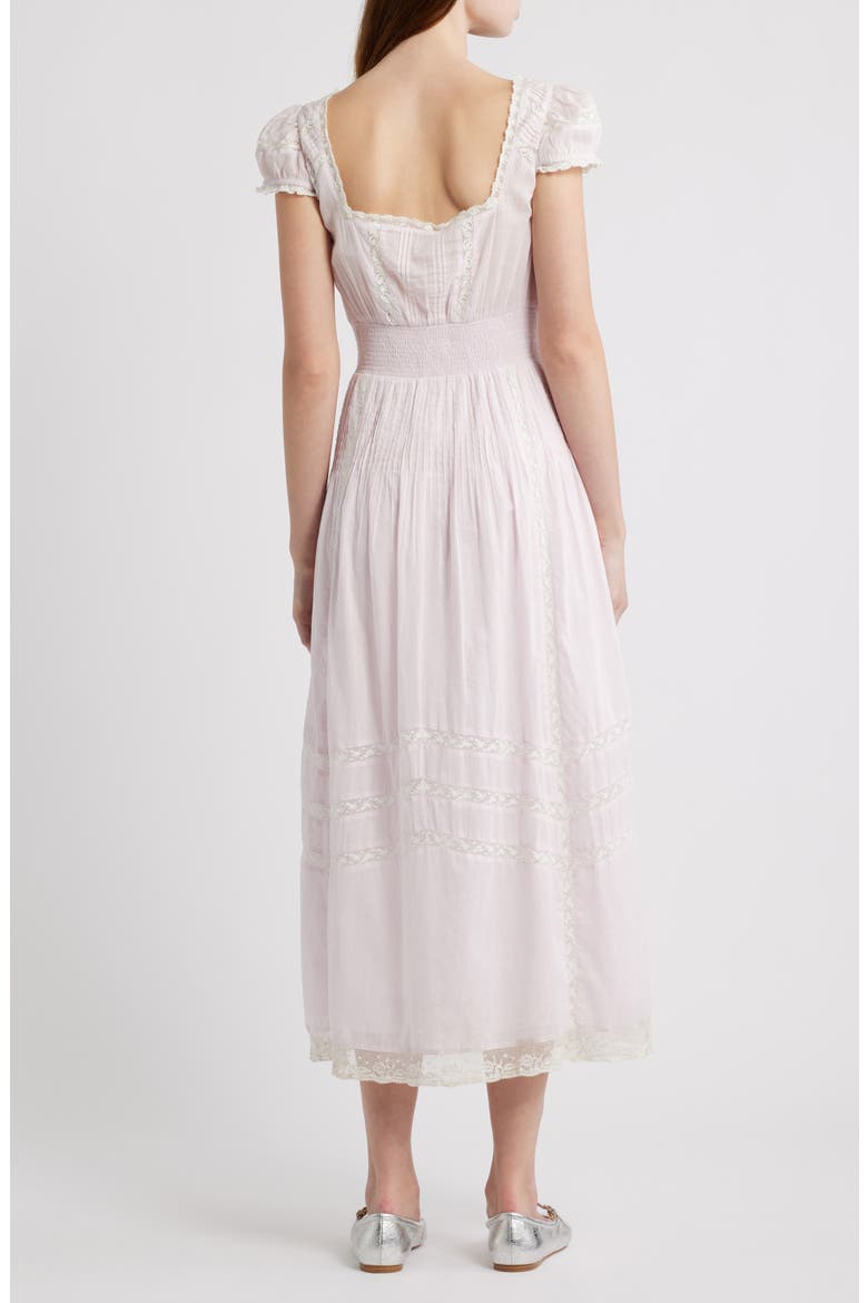 Suvi Lace Puff Sleeve Maxi Dress, Alternate, color, ORCHID ICE