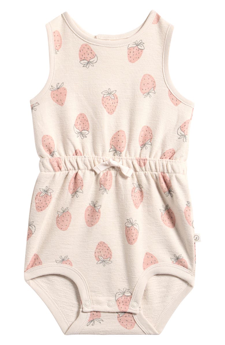 Little Planet Strawberry Print Organic Cotton, Main, color, Strawberries